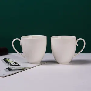 酒吧/家庭饮具高品质低价陶瓷茶/咖啡杯400毫升陶瓷创意咖啡杯