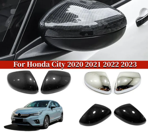 ฝาครอบกระจกมองข้าง WZXD สำหรับรถยนต์ City ปี 2020 สติ๊กเกอร์ติดฝาครอบกระจกมองข้าง อุปกรณ์ตกแต่งภายนอก - Product Image 2
