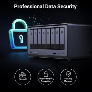 NASync DXP8800 Plus 8 เดสก์ท็อป NAS I5 1235u ซีพียู 10 คอร์ แรม 8GB DDR5  128G SSD เครื่องจัดเก็บข้อมูลเครือข่าย (แบบไม่มีดิสก์) ระบบดิสก์เลส เครือข่าย - Product Image 2