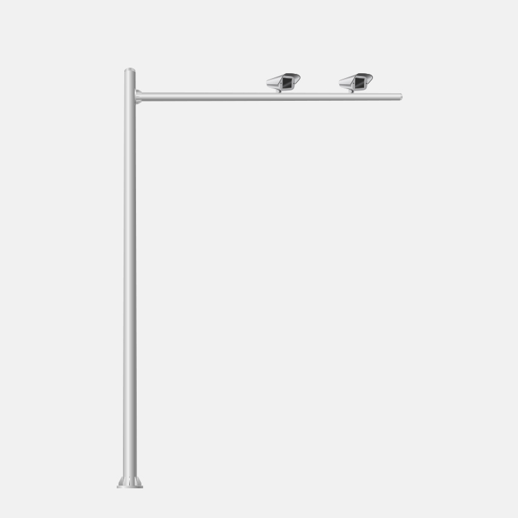 galvanized traffic and telescopic cctv camera monitor mast steel octagonal pole price