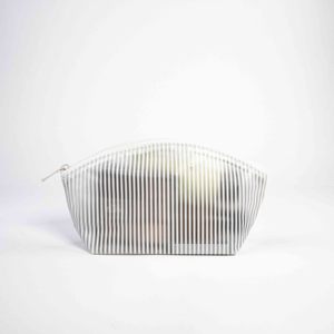 ISO BSCI Factory Beauty PVC <b>Makeup</b> <b>Bag</b> Lightweight <b>Transparent</b> Fashion Style Waterproof Zipper Closure Customized Logo Pattern - Product Image 5