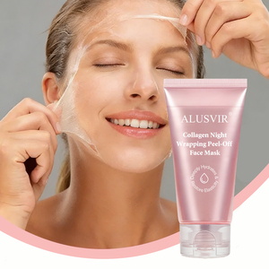 Masque de nuit au collagène de marque privée Peel-Off coréen Peel Off Masque facial Niacianmdie Skin Care Glowing Firming Masque facial - Product Image 1