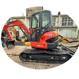 Full series fast shipping Japan famous brand for sale Kubota U55 excavator ready to work micro machine China supplier