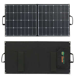 Glory Solar <span class=keywords><strong>Kit</strong></span> de <span class=keywords><strong>panneau</strong></span> <span class=keywords><strong>solaire</strong></span> pliable portable léger <span class=keywords><strong>100W</strong></span> avec 2 ports USB et charge cc Batteries <span class=keywords><strong>12v</strong></span> RV Camper Boat Pump - Product Image 1