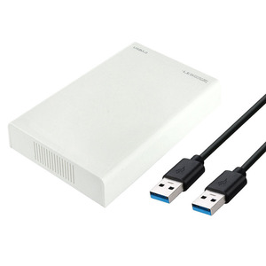 ShuoLe 3.5 Inch Sata To Usb3.0 Hard Drive <b>Enclosure</b> <b>Plastic</b> Case For Desktop High Speed Data Transfer - Product Image 2