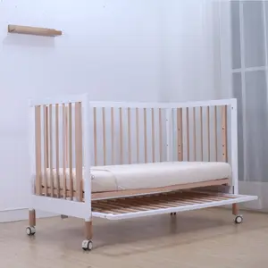 Детская кроватка прикреплена к кровати Кабриолет кроватка с конкурентоспособной ценой
