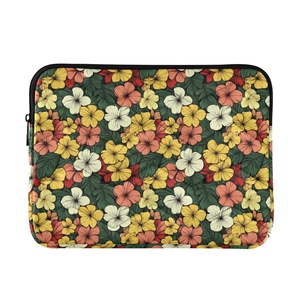 Housse de transport matelassée pour ordinateur portable 14-16 pouces avec logo personnalisé – Étui de voyage pour ordinateur portable Hawaï - Product Image 1