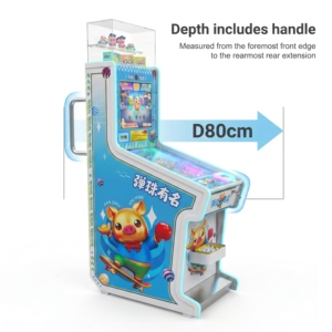 Machine <span class=keywords><strong>de</strong></span> flipper commerciale pour enfants, jeu d'arcade à monnayeur avec écran LCD et vitrine à prix en acrylique - Product Image 5