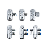Interrupteur universel adaptateur de robinet séparateur d'évier de cuisine connecteur de robinet de vanne de dérivation M22 * 1 accessoires de nettoyage de douche