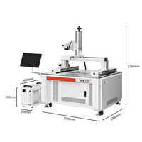 Máquina de Marcado Láser UV de Alta Precisión CKMACHINE, 600*600mm, Gran Formato, Refrigeración por Agua, Servomotor, AI/DWG/DST para Vidrio