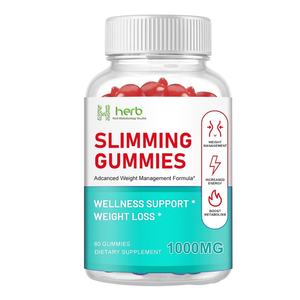 Gomitas quemagrasas desintoxicantes de marca privada OEM/ODM, gomitas adelgazantes veganas sin azúcar con sidra de manzana, gomitas adelgazantes Keto para adultos - Product Image 1