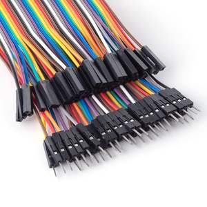 Изготовленный на заказ 20 см F-<span class=keywords><strong>M</strong></span> Dupont ленточный кабель в сборке электронных компонентов-перемычка для макетного картона и перемычки для прыжков между отверстиями - Product Image 2