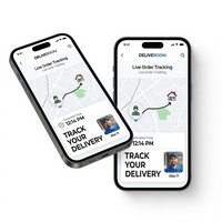Desarrollo de Aplicaciones de Entrega de Marca Blanca - Solución Personalizada para Android e iOS con Herramienta de Gestión y Seguimiento de Pedidos en Tiempo Real