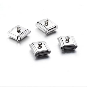Ciondolo Charm Italiano Personalizzabile con Foto, Semplice ed Elegante, per Bracciali da 9mm in Acciaio Inossidabile, Gioielli Fai da Te per Donna e Uomo, Regalo - Product Image 6