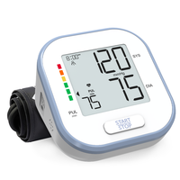 Détecteur de fréquence cardiaque haute précision avec diffusion vocale optionnelle, rétroéclairage et alerte de risque de pression artérielle, conception portable pour adultes et personnes âgées