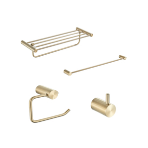 Di alta qualità in acciaio inox 304 dorato spazzolino da bagno porta portasapone porta carta porta tutti i tipi di accessori da bagno Set - Product Image 3