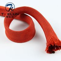 Funda DE PROTECCIÓN DE Cable de fibra óptica resistente al fuego, Cable ignífugo, de Cable Protector, tubería de aramida, correas huecas