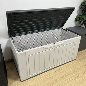 Large Luxury Waterproof Unique Outdoor Garden Storage Box Cushion Box Outdoor Furniture