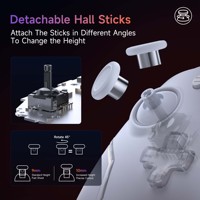 Nouveaux contrôleurs de jeu Joysticks, EasySMX X20 Multiplatform Gaming Controller avec Trigger Lock et Capteurs à effet Hall.