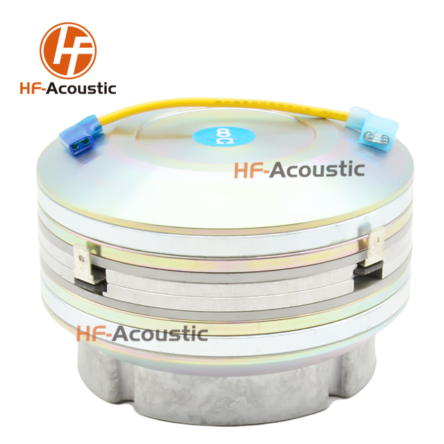 Neodymium 3 Inch Compression Hf Driver 300W RMS Dual Coil 76mm Throat Neo Tweeter for Line Array Audio Sound System HF-D2430K
