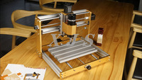 Graveur CNC 3018 Pro Max avec moteur de broche 500w et module laser 5.5w 10W pour projets de menuiserie à domicile