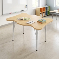 Bureau d'étudiant réglable en hauteur, bureau de classe, bureau d'activité scolaire