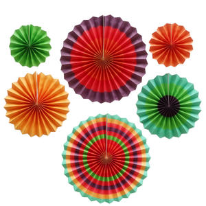 <span class=keywords><strong>Abanico</strong></span> de papel DIY al por mayor, decoración de pared de fondo de flores para centro comercial, tienda, apertura, fiestas de cumpleaños, suministros de decoración para fiestas - Product Image 4