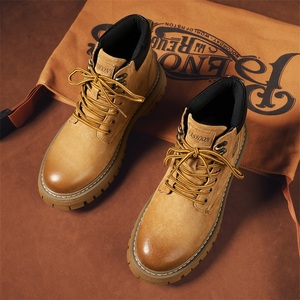 Bottes de randonnée <span class=keywords><strong>Martin</strong></span> en cuir véritable nubuck imperméables de haute qualité pour femmes et hommes, idéales pour l'hiver et le travail - Product Image 4