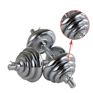 Wavar Home Fitness Poids Réglable <span class=keywords><strong>Haltere</strong></span> Musculation Haltère Ensemble Fer Haltères Gym Exercice Réglable Haltère - Product Image 5