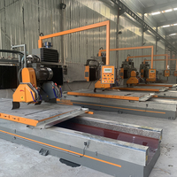 Mesin Pemotong Batu Otomatis JULUN untuk Granit, Marmer, Kuarsa, Slab, Kolom Romawi, Efisiensi Tinggi, Kontrol PLC