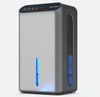 1L/jour Déshumidificateur portable intelligent pour la maison Salle de bain Affichage LED Déshumidificateurs électriques purificateurs d'air