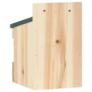 Maisons à oiseaux pour l'extérieur avec garde-prédateur en métal pour <span class=keywords><strong>Bluebird</strong></span> Wren Swallow Finch nichoir en bois - Product Image 4