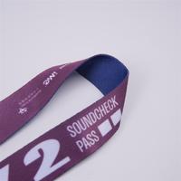 CH Wholesale Sublimation Printing Polyester Lanyards With Logo Custom Certification Keychain OEM ODM ECO Promotion Event Gifts