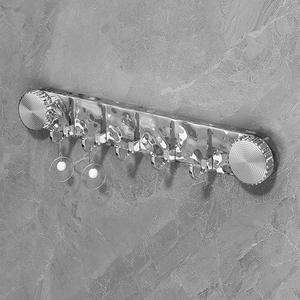 YQLP2 Crochet à ventouse rectangulaire mural, finition polie, organisateur de vêtements, rangement sans perçage pour salle de bain, toilettes, porte - Product Image 1