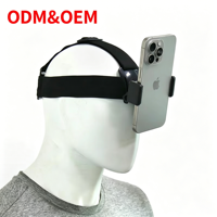 Penyangga Ponsel untuk Video POV dan Live Video, Terlaris, Dilengkapi Aksesoris Snap-in.
