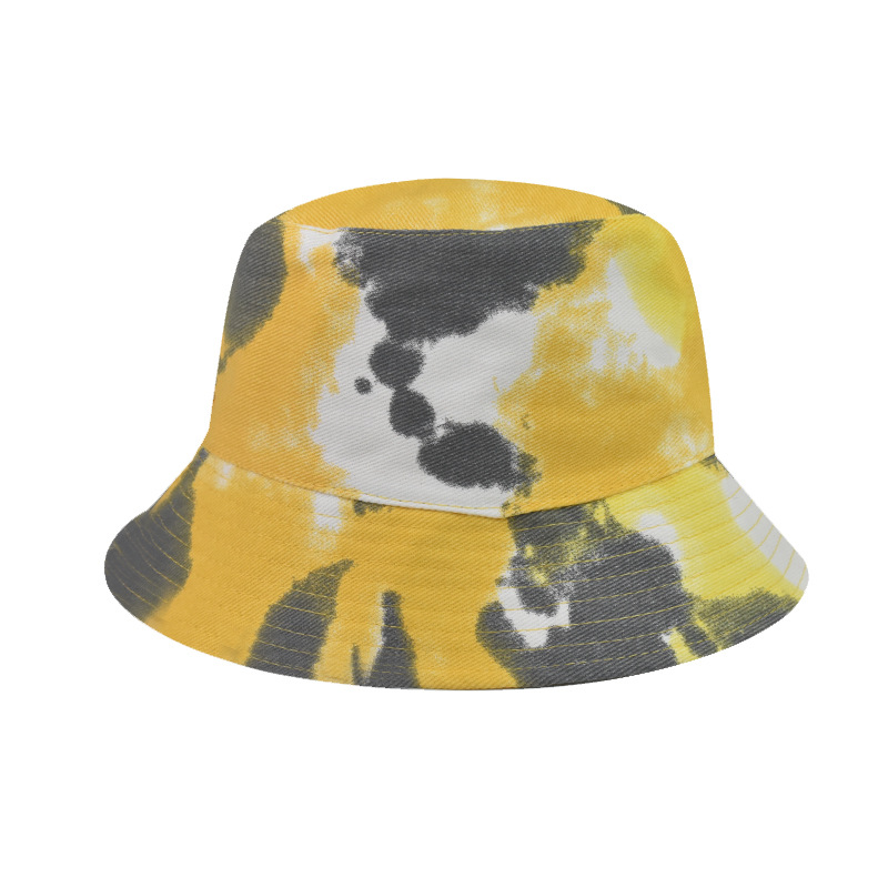 Tie-dye yellow