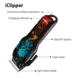 IClipper-Y4 <span class=keywords><strong>Tagliacapelli</strong></span> <span class=keywords><strong>Professionale</strong></span> con Copertura a Trasferimento d'Acqua per Uso Barbiere - Product Image 3