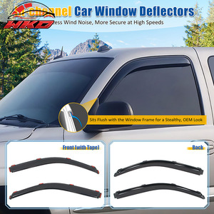 Viseras para Ventanas Internas de Acrílico para Ford F150 Cabina Regular 09-14, Deflector de Lluvia - Product Image 2