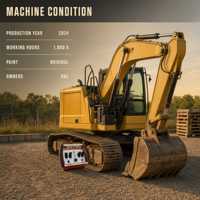 Excavator Crawler Bekas 25.8T Tersedia, Dilengkapi Remote Kontrol Profesional dan Bucket 1.57m³ untuk Konstruksi