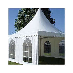 Harga Bagus atap PVC kualitas tinggi 6x6M 20x20 kaki tenda Pagoda untuk dijual - Product Image 3