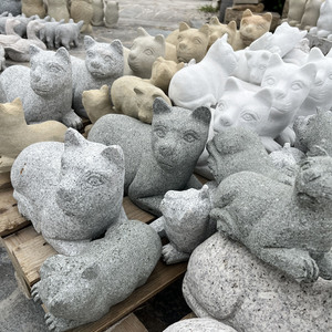 Statue d'animal en <span class=keywords><strong>pierre</strong></span> personnalisée statue <span class=keywords><strong>de</strong></span> granit <span class=keywords><strong>de</strong></span> jardin <span class=keywords><strong>sculpture</strong></span> <span class=keywords><strong>de</strong></span> chien et <span class=keywords><strong>de</strong></span> chat - Product Image 5
