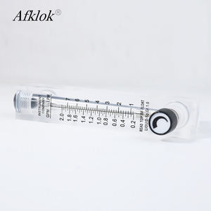 Débitmètre à tube en verre en acier inoxydable de haute précision pour le contrôle du <span class=keywords><strong>gaz</strong></span> azote liquide Débitmètre rotamètre réglable - Product Image 3