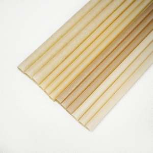 หลอดดูดน้ำร้อนจากชานอ้อยแบบย่อยสลายได้ทางชีวภาพ พิมพ์ลายตามสั่ง ขนาด 6/8 มม. ความยาว 200/210/230 มม. ห่อแยกชิ้น - Product Image 4