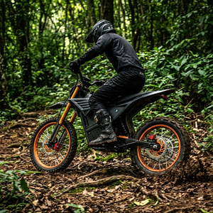 Motocicleta Todoterreno para Adultos Y-1-17, 72V 22.5AH 4500W, Almacén en EE. UU., 120 km, 65 km/h, Motocross OEM - Product Image 5