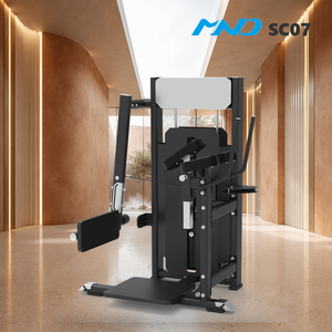 เครื่องบริ<span class=keywords><strong>หา</strong></span>รกล้ามเนื้อสะโพกแบบฮิปทรัสต์ รุ่น MND Fitness สำหรับยิมเชิงพาณิชย์และสตูดิโอฝึกความแข็งแรง รับน้ำหนักได้มาก - Product Image 1