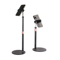 Nouveau Design Portable Support De Téléphone De Bureau Anti-dérapant 360 Rotation En Métal Mobile Support De Téléphone