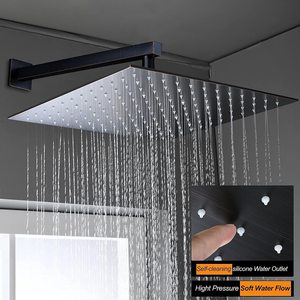 Sistema Doccia in Bronzo Anticato con Soffione a Pioggia da 12 Pollici, Montaggio a Soffitto, 3 Funzioni, Anti-Scottatura e Pressione Regolabile - Product Image 2