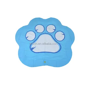 New Sprinkler Bear Paw Kiddy Splash Pads Large Swimming Paddling Pool Inflatable Water Splash Mat