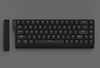 Teclado Mecánico BOSSTON K68, Último Modelo, Más Vendido, Grabado Lateral, Negro Degradado, Inalámbrico, para Juegos, Retroiluminación RGB, 4000mAh
