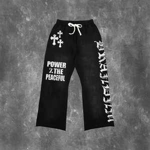 Sudaderas con capucha informales de peso pesado personalizadas para hombre, conjuntos de sudaderas, ropa de calle con cremallera, estampado de transferencia de calor, cuerdas de lavado ácido de gran tamaño - Product Image 4